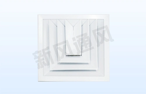 三面吹散流器